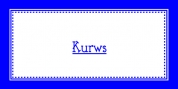 Kurws font download