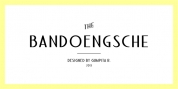 Bandoengsche font download