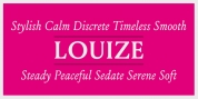 Louize font download