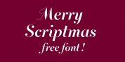 Merry Scriptmas font download
