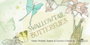Swallowtail Butterflies font download