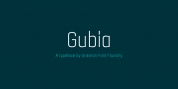 Gubia font download