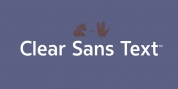 Clear Sans Text font download