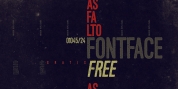 Asfalto font download