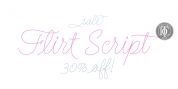 Flirt Script font download