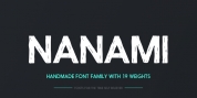 Nanami Handmade font download