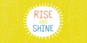 Rise And Shine font download