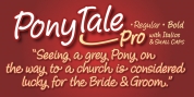 Pony Tale Pro font download