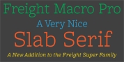 Freight Macro Pro font download