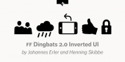 FF Dingbats 2.0 Inverted UI font download