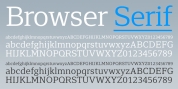 Browser Serif font download