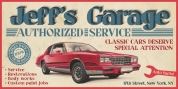 Jeff's Garage font download