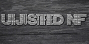 Unjustified NF font download