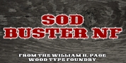 Sodbuster NF font download