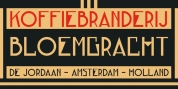 Bloemgracht font download