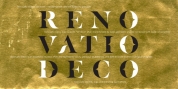 Renovatio Deco font download