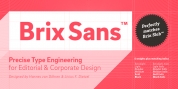 Brix Sans font download