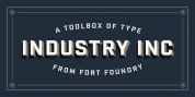 Industry Inc font download