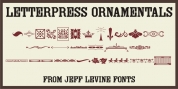 Letterpress Ornamentals JNL font download