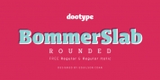 Bommer Slab Rounded font download