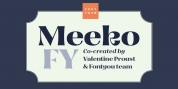Meeko FY font download