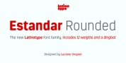 Estandar Rounded font download