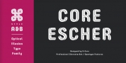 Core Escher font download