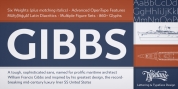 Gibbs font download