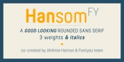 Hansom FY font download