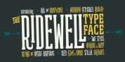 Ridewell font download