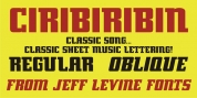 Ciribiribin JNL font download