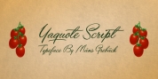 Yaquote Script font download
