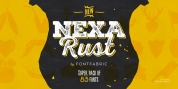 Nexa Rust font download