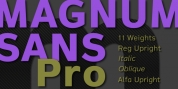 Magnum Sans Pro font download