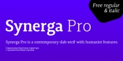 Synerga Pro font download