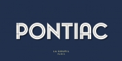 Pontiac Inline font download