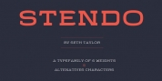 Stendo font download