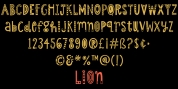 Lion font download