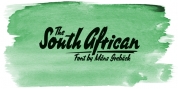 South African font download