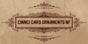 Cinnci Card Ornaments NF font download