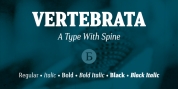 Vertebrata font download