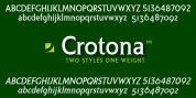 Crotona font download