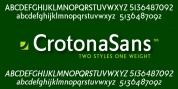 Crotona Sans font download