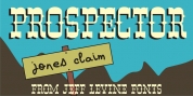 Prospector JNL font download