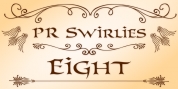 PR Swirlies 08 font download