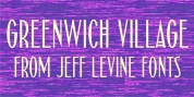 Greenwich Village JNL font download