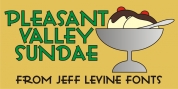 Pleasant Valley Sundae JNL font download