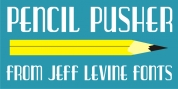 Pencil Pusher JNL font download
