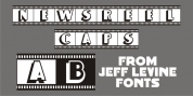 Newsreel Caps JNL font download