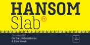 Hansom Slab FY font download